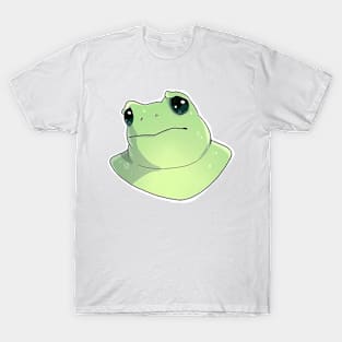 Blue Frog Head T-Shirt